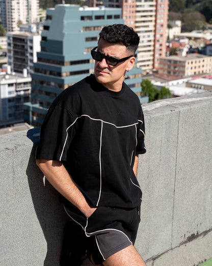 POLERA BOXY BLACKSUMMER (HEAVYWEIGHT)