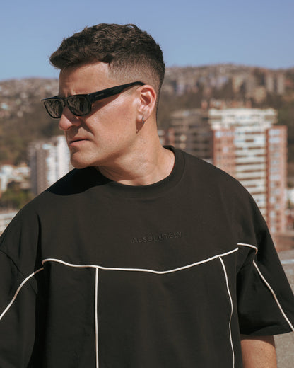 POLERA BOXY BLACKSUMMER (HEAVYWEIGHT)