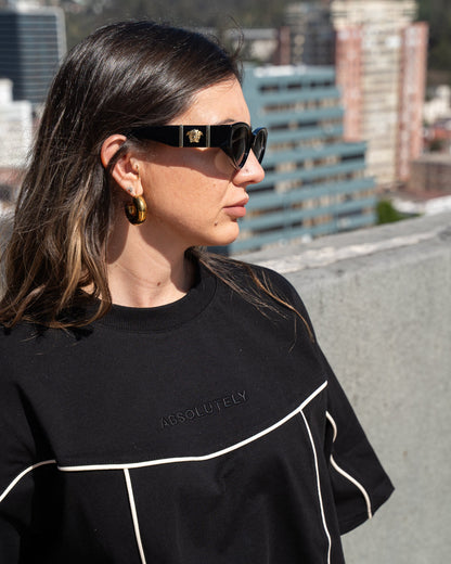 POLERA BOXY BLACKSUMMER (HEAVYWEIGHT)