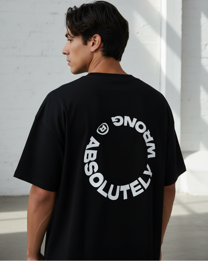 ABSOLUTELY WRONG OVERSIZED T-SHIRT (HEAVYWEIGHT)