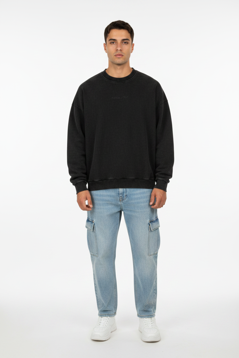 POLERÓN CREWNECK ACID WASH