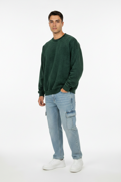 POLERÓN CREWNECK ACID WASH