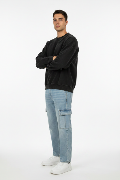 POLERÓN CREWNECK ACID WASH