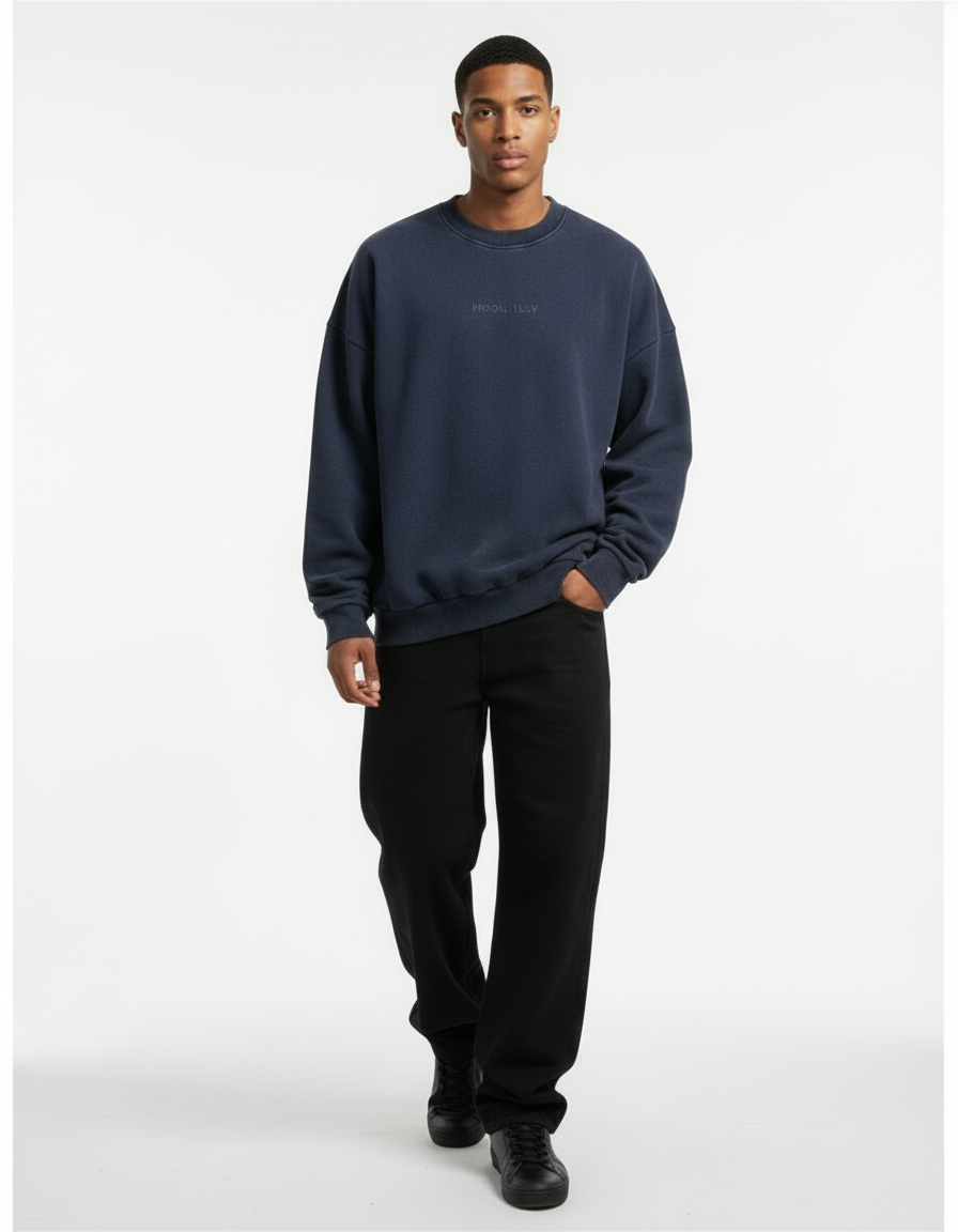 POLERÓN CREWNECK ACID WASH