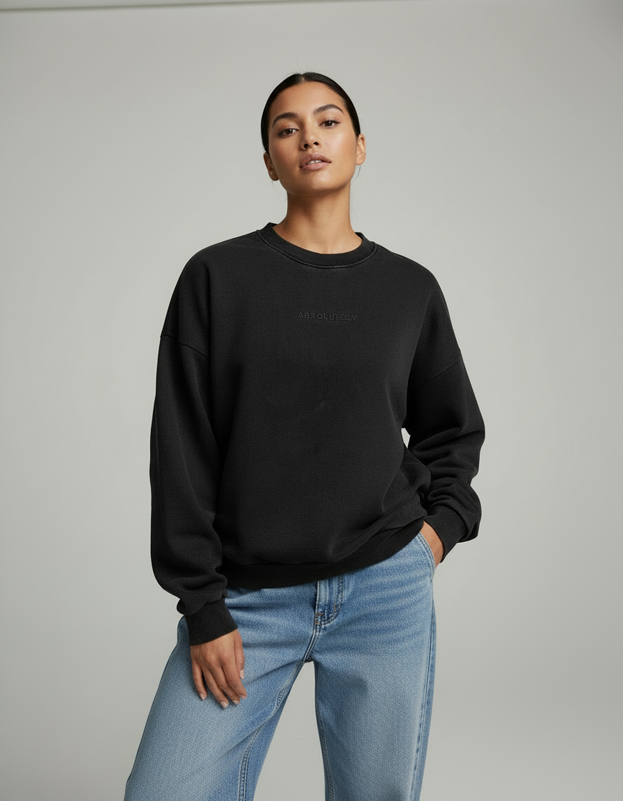 POLERÓN CREWNECK ACID WASH