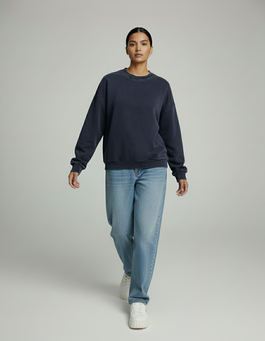 POLERÓN CREWNECK ACID WASH