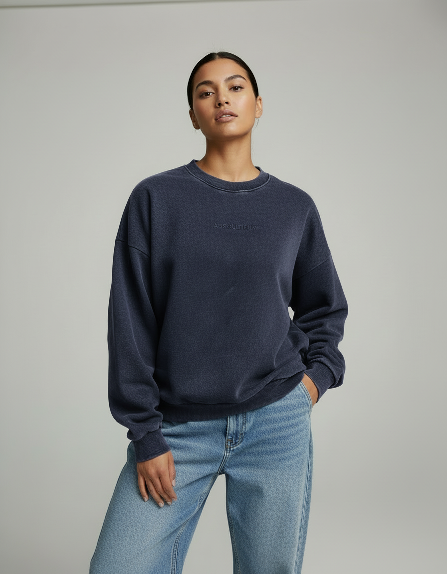 POLERÓN CREWNECK ACID WASH