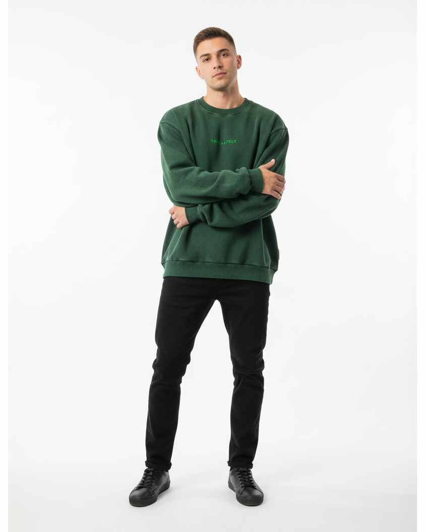 POLERÓN CREWNECK ACID WASH