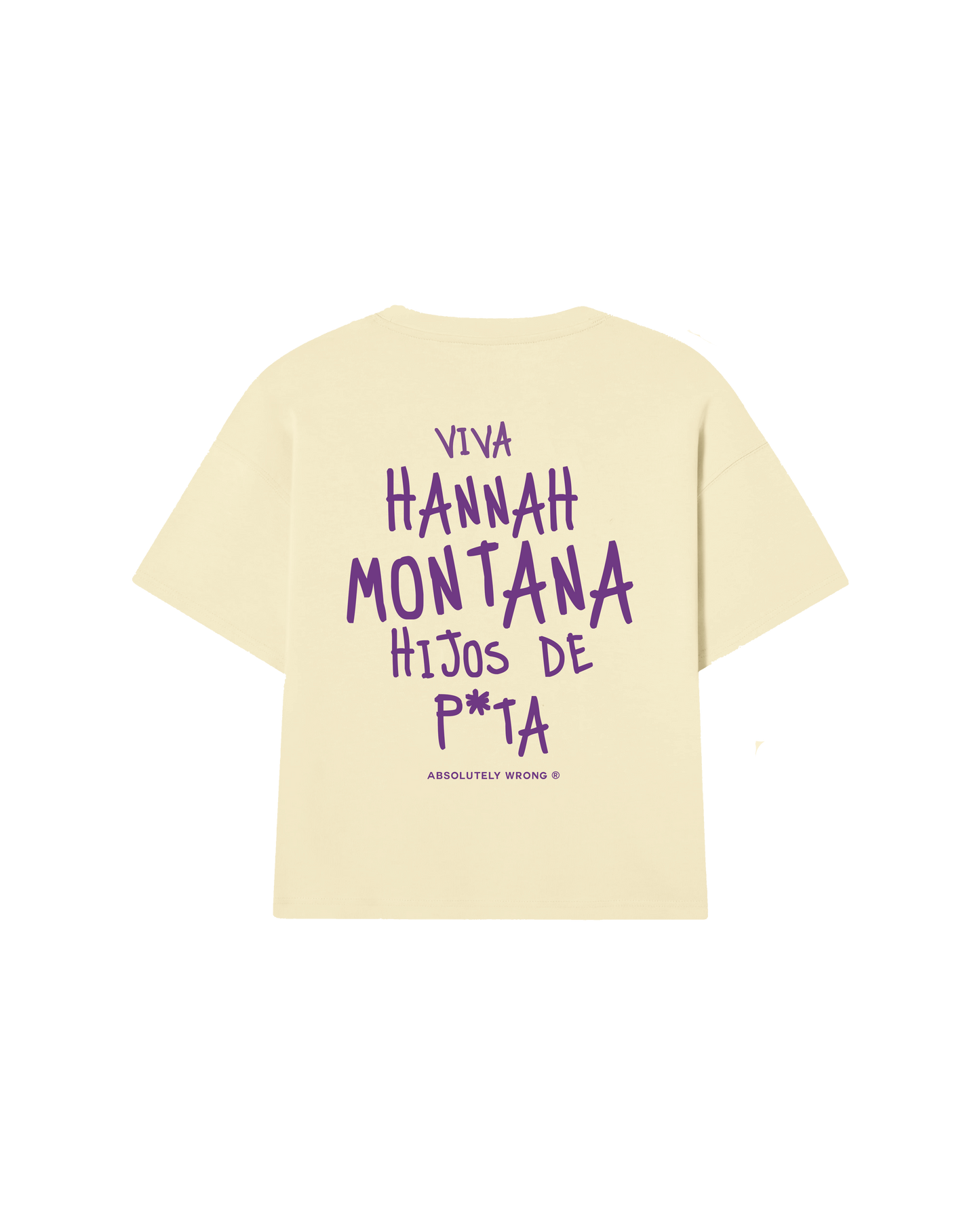 POLERA HANNAH MONTANA OVERSIZED (HEAVYWEIGHT)