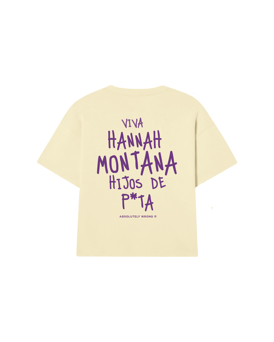 POLERA HANNAH MONTANA OVERSIZED (HEAVYWEIGHT)