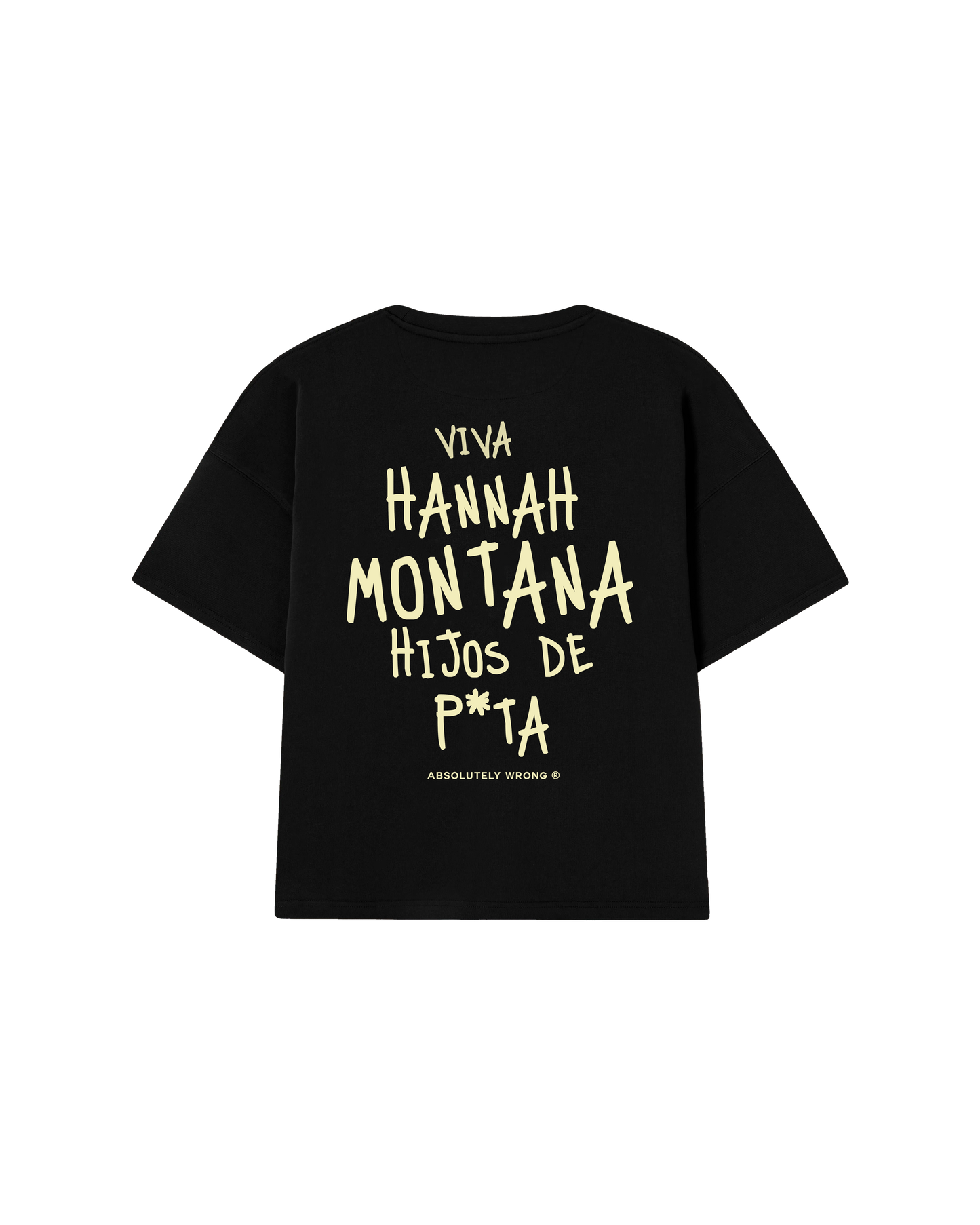 POLERA HANNAH MONTANA OVERSIZED (HEAVYWEIGHT)