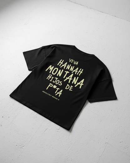 HANNAH MONTANA OVERSIZED TSHIRT (HEAVYWEIGHT)