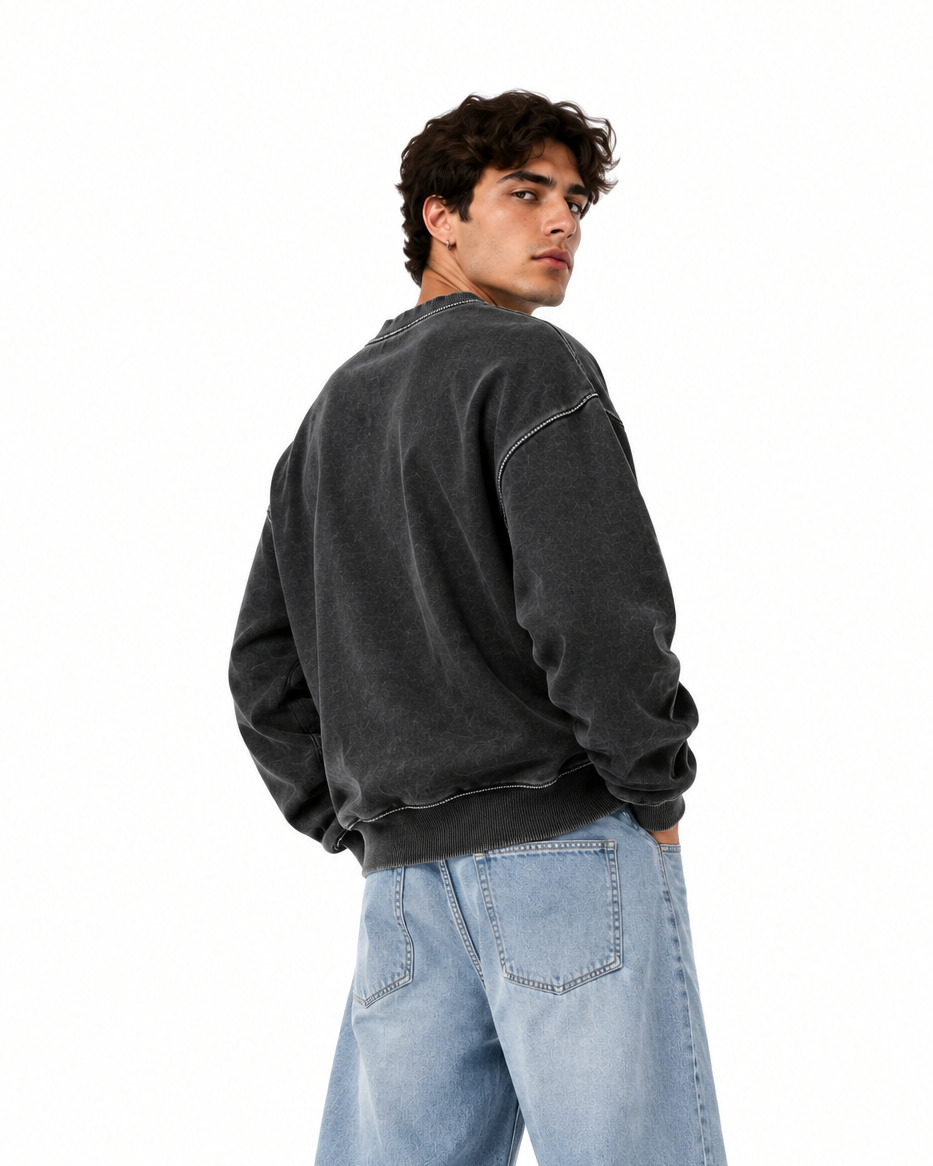 CREWNECK ACID BÁSICO